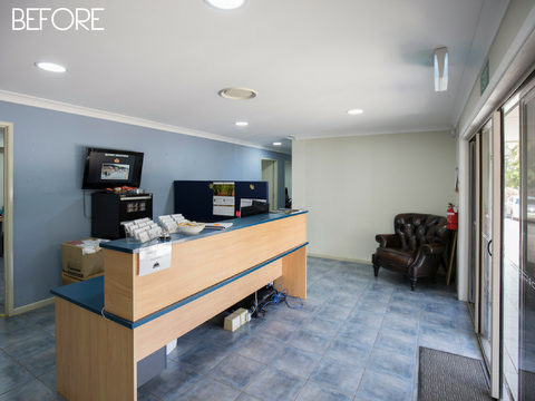 Before & After Commercial Interior Design Project at Chinderah, Tweed Coast | Tailored Space Interiors