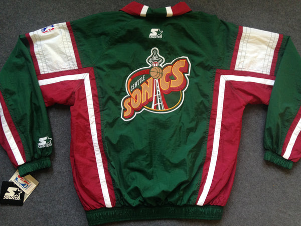 NEW WITH TAGS Seattle Supersonics jacket by Starter - M/L