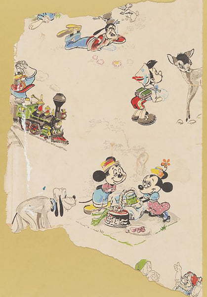 Vintage Disney Mickey and Minnie Mouse wallpaper