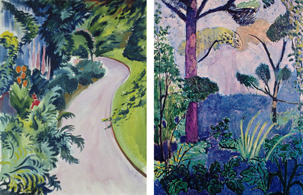 August Macke and Henri Matisse garden paintings from Painting the Modern Garden exhibition