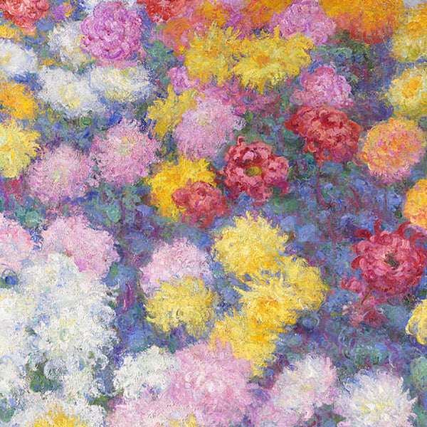 Monet Crysanthemums Painting