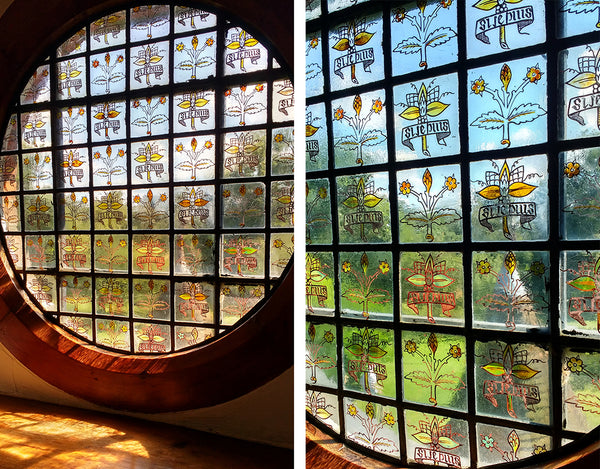 William Morris - The Red House painted glass