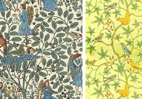 Charles F. A. Voysey children's nursery wallpaper