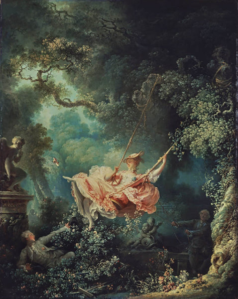 The Swing, Painting by Jean-Honoré Fragonard at The Wallace Collcetion