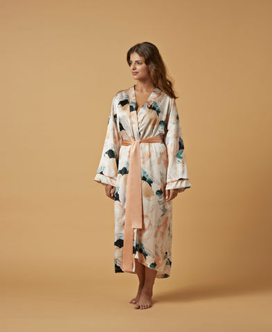 Nui Ami | Kyoto Silk Robe | Luxurious Loungewear Responsibly Made in the UK
