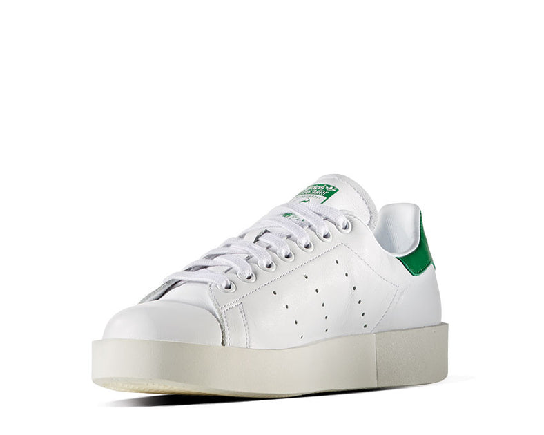 adidas stan smith bold white green