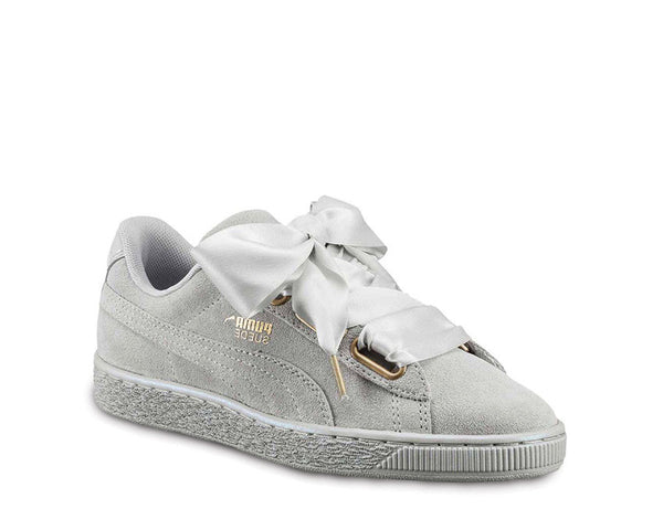 puma heart suede grey