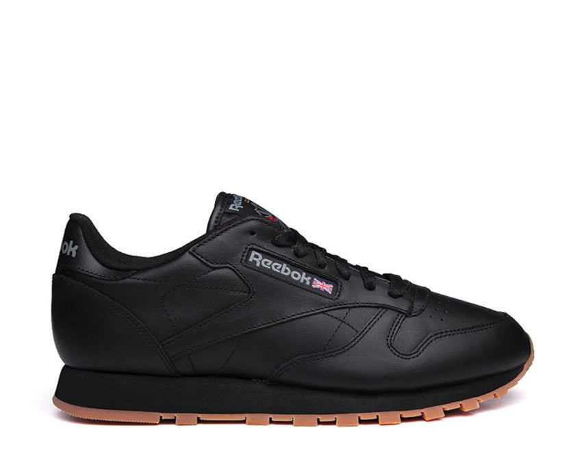 Reebok CL Leather Black Gum 49800 - Sneaker Store - NOIRFONCE