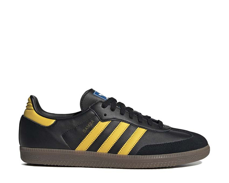 adidas samba black yellow