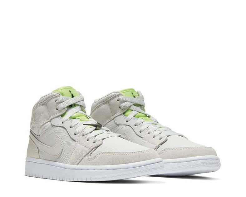 jordan 1 grey and green