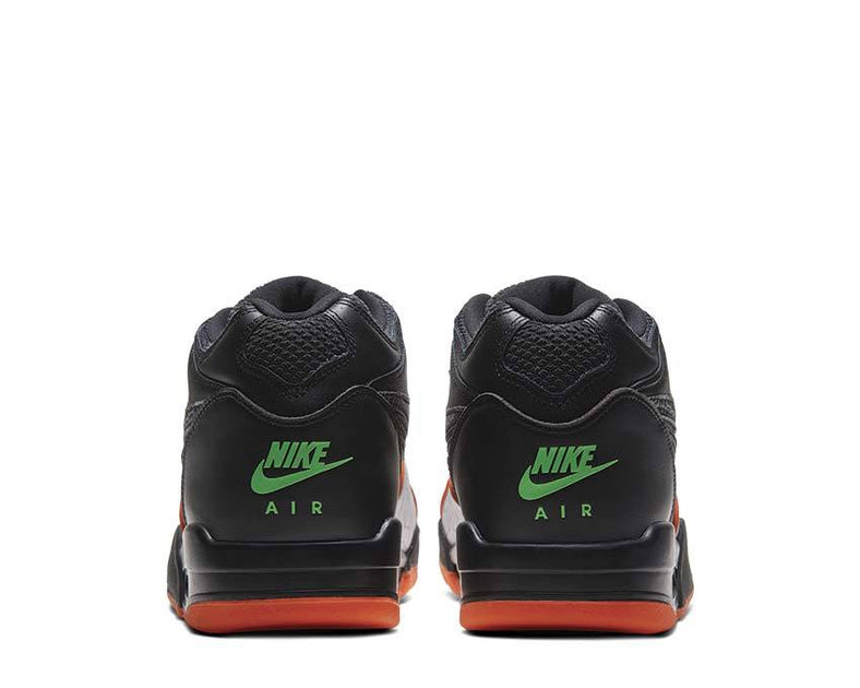 nike air flight 89 black orange