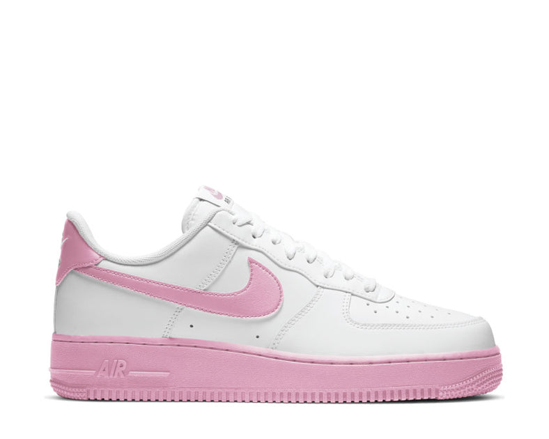 nike air force white pink