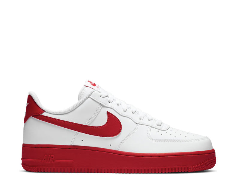 red white nike air force 1