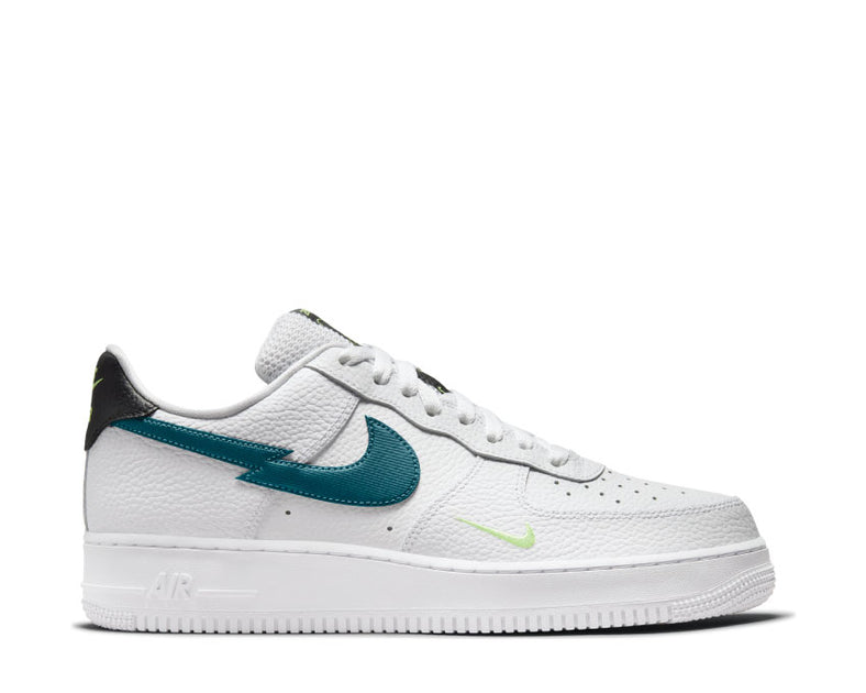 blue and white air force ones