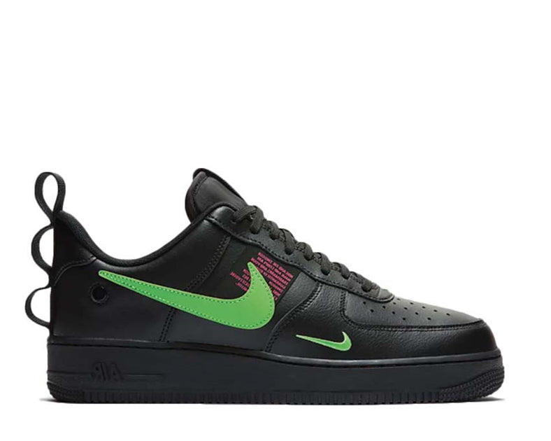 air force 1 lv8 black and pink