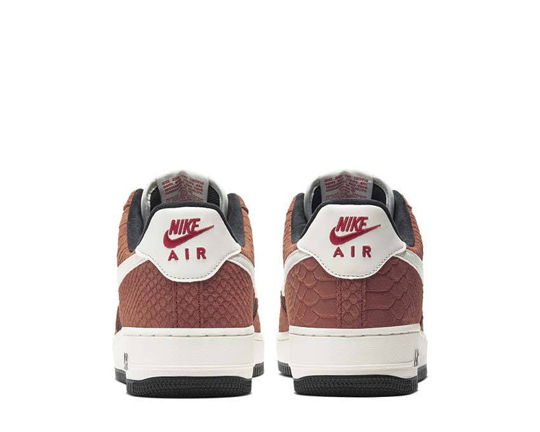 red snakeskin air force 1