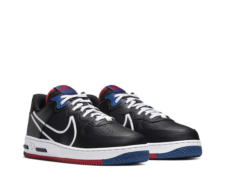 air force 1 black gym blue