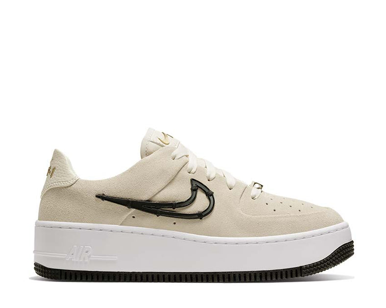 cream and black air force 1