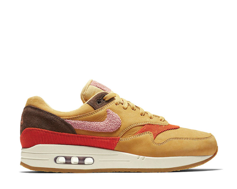 air max 1 crepe wheat gold rust pink