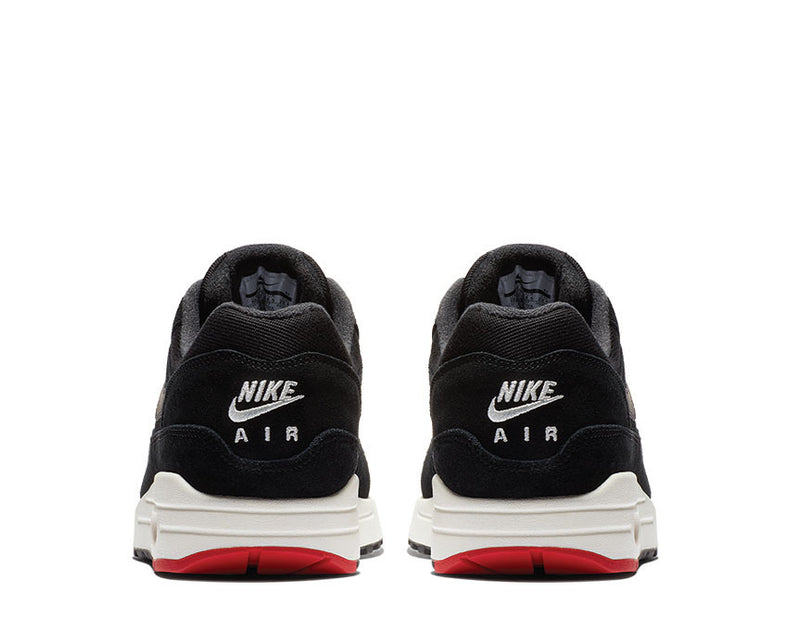 Casco Comorama alumno Nike Air Max 1 Premium Mini Swoosh 875844-007 - NOIRFONCE