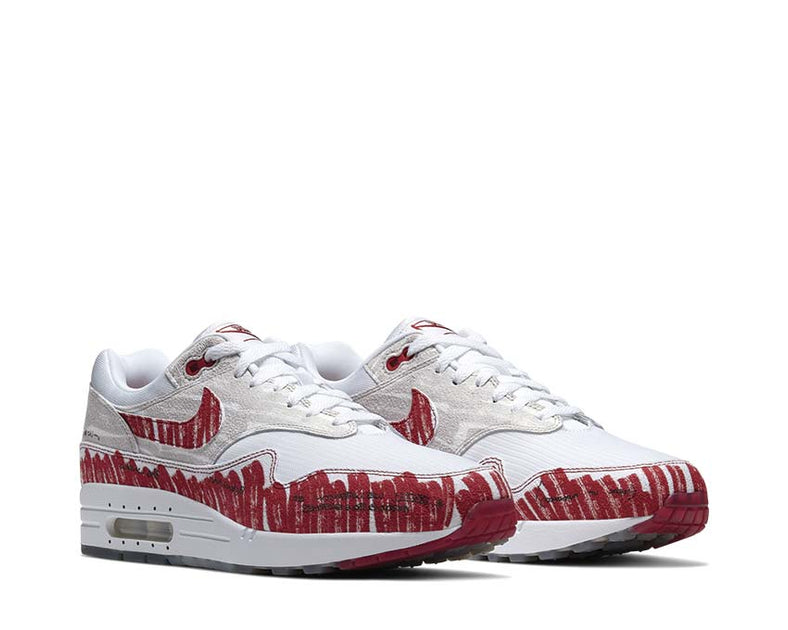 nike air max 1 sketch to shelf university red