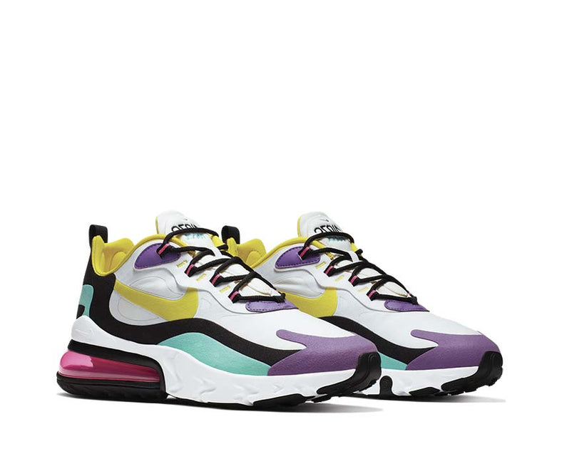 nike air max 270 react black purple