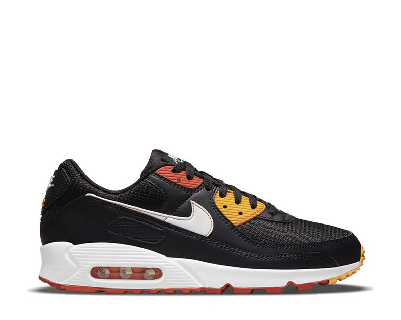 black yellow orange air max