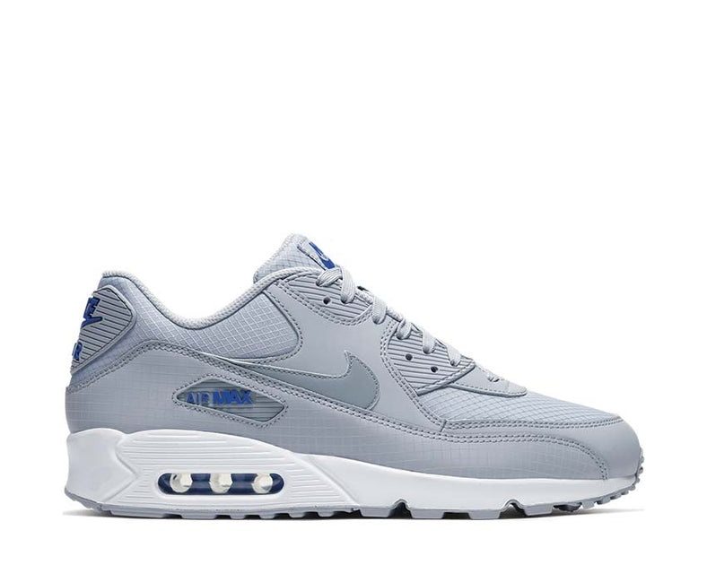 grey and blue nike air max 90