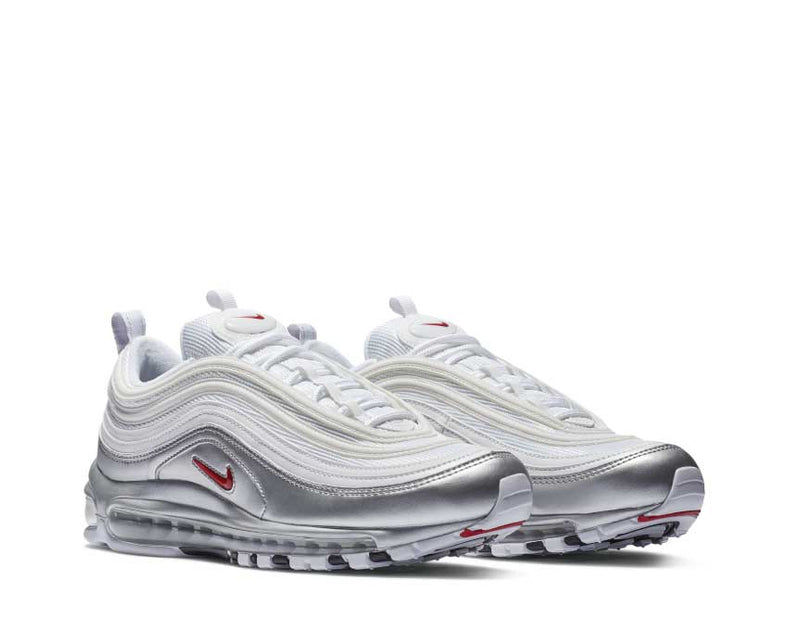 Nike Air Max 97 QS White Metallic Silver AT5458-100 - - NOIRFONCE