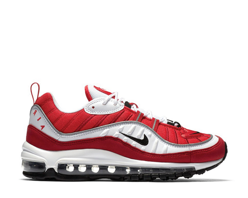 red black and white air max 98