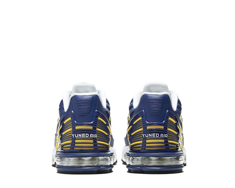 royal blue and yellow air max