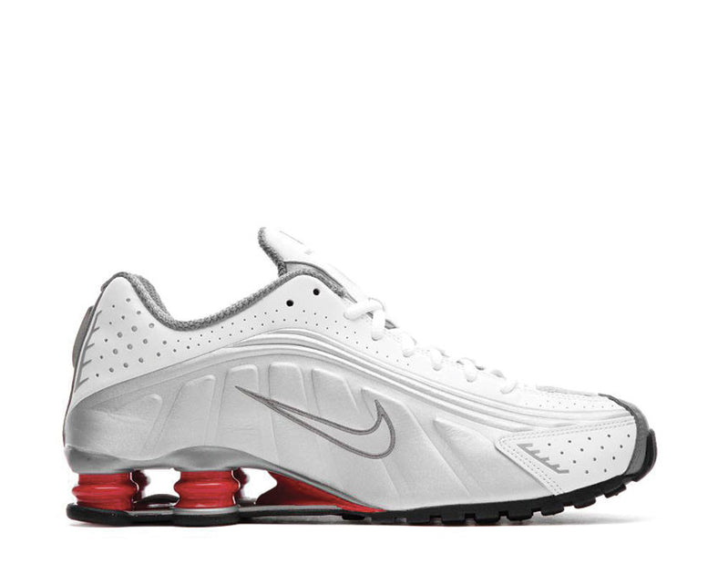 Nike Shox R4 Metallic White - -