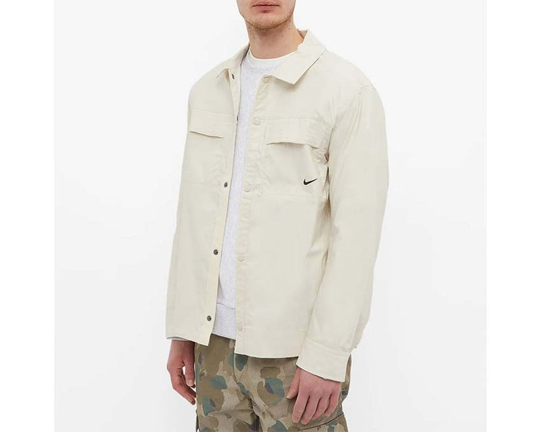 nike cord jacket in cream