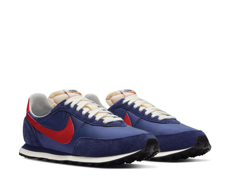 nike waffle navy blue