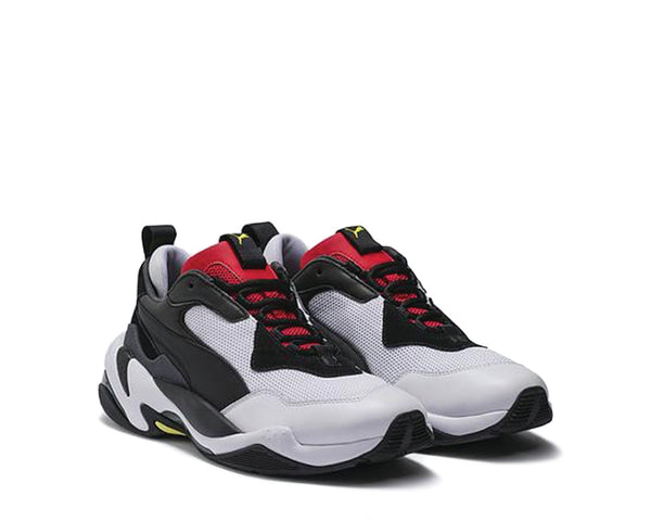 puma thunder spectra white black red