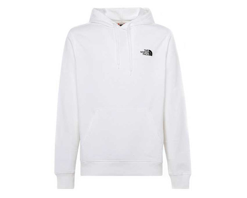 the north face white hoodie