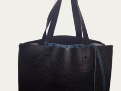 Snap along until you are at the second part of the strap/handle or hardware.