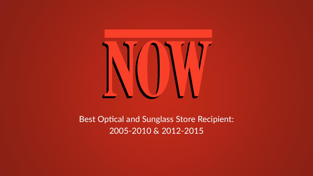 Now Magazine - Best Optical and Sunglass Store Recipient