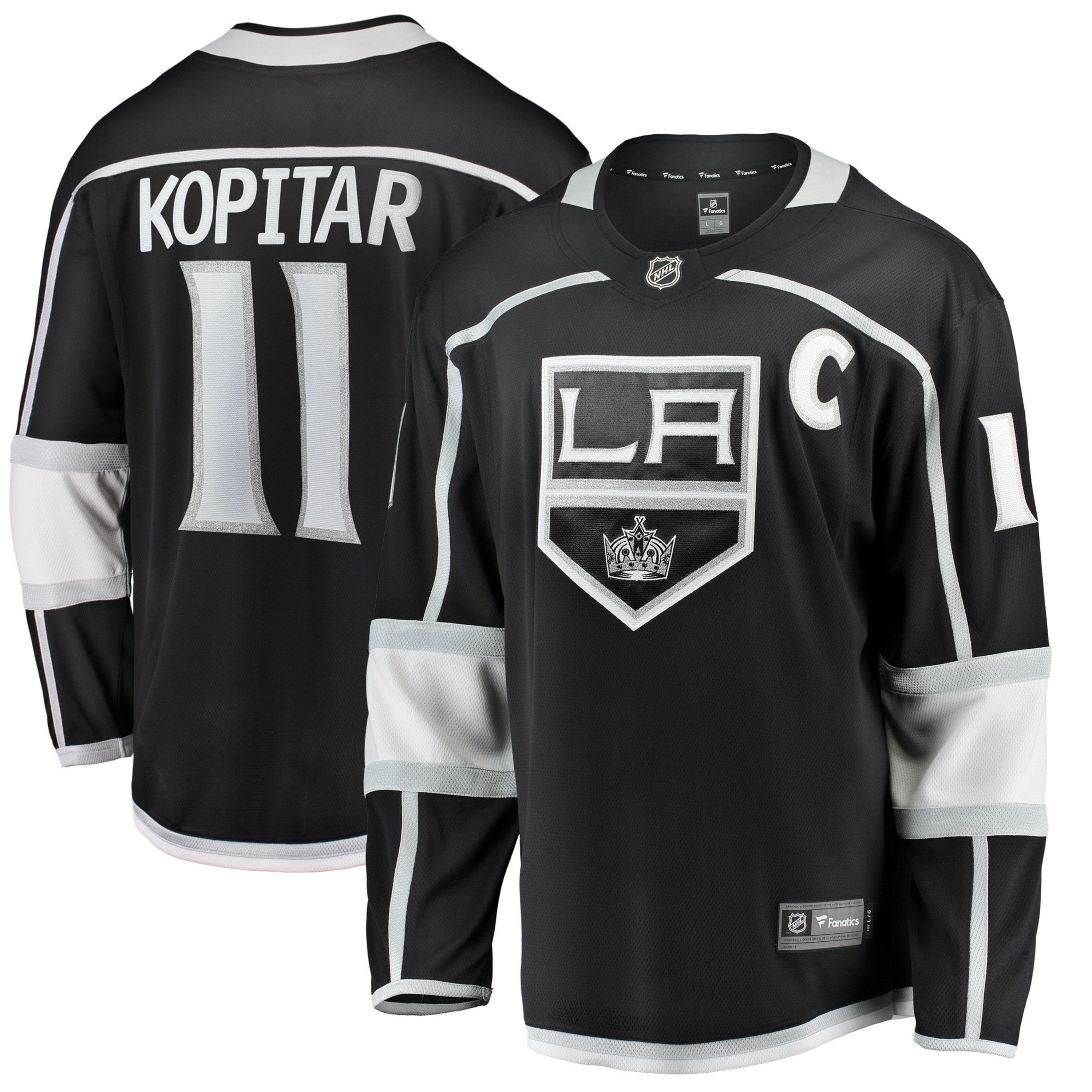 NHL LA Kings With Dodgers 9 Adrian Kempe Black Adidas Men Jersey