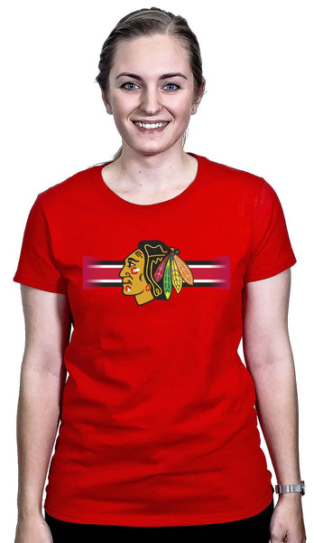 ladies blackhawks shirt