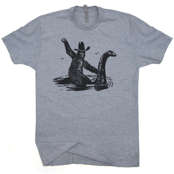 JackaLochnesSquatch Jackalope Nessie Bigfoot Unisex T-shirt