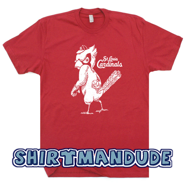St Louis Cardinals T Shirt Vintage Logo Graphic Tee Shirts – Shirtstash