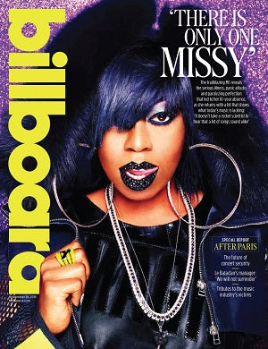 Billboard Magazine November 2015 Cover