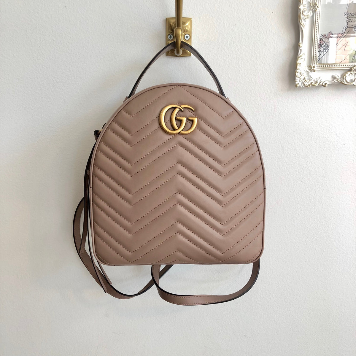 back of gucci marmont bag