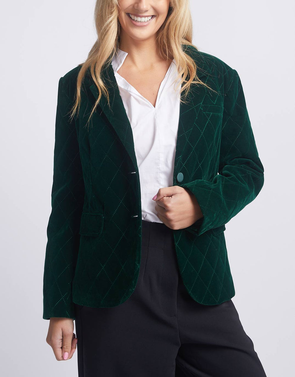 365-days-velvet-duchess-jacket-hunter-green-womens-clothing