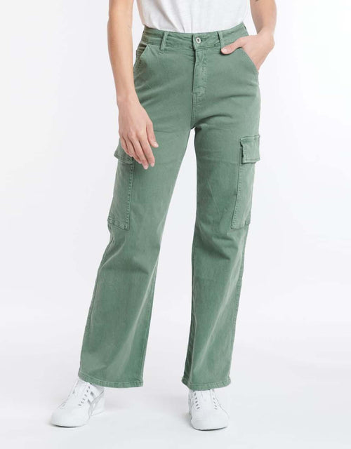 italian-star-cargo-pant-moss-womens-clothing