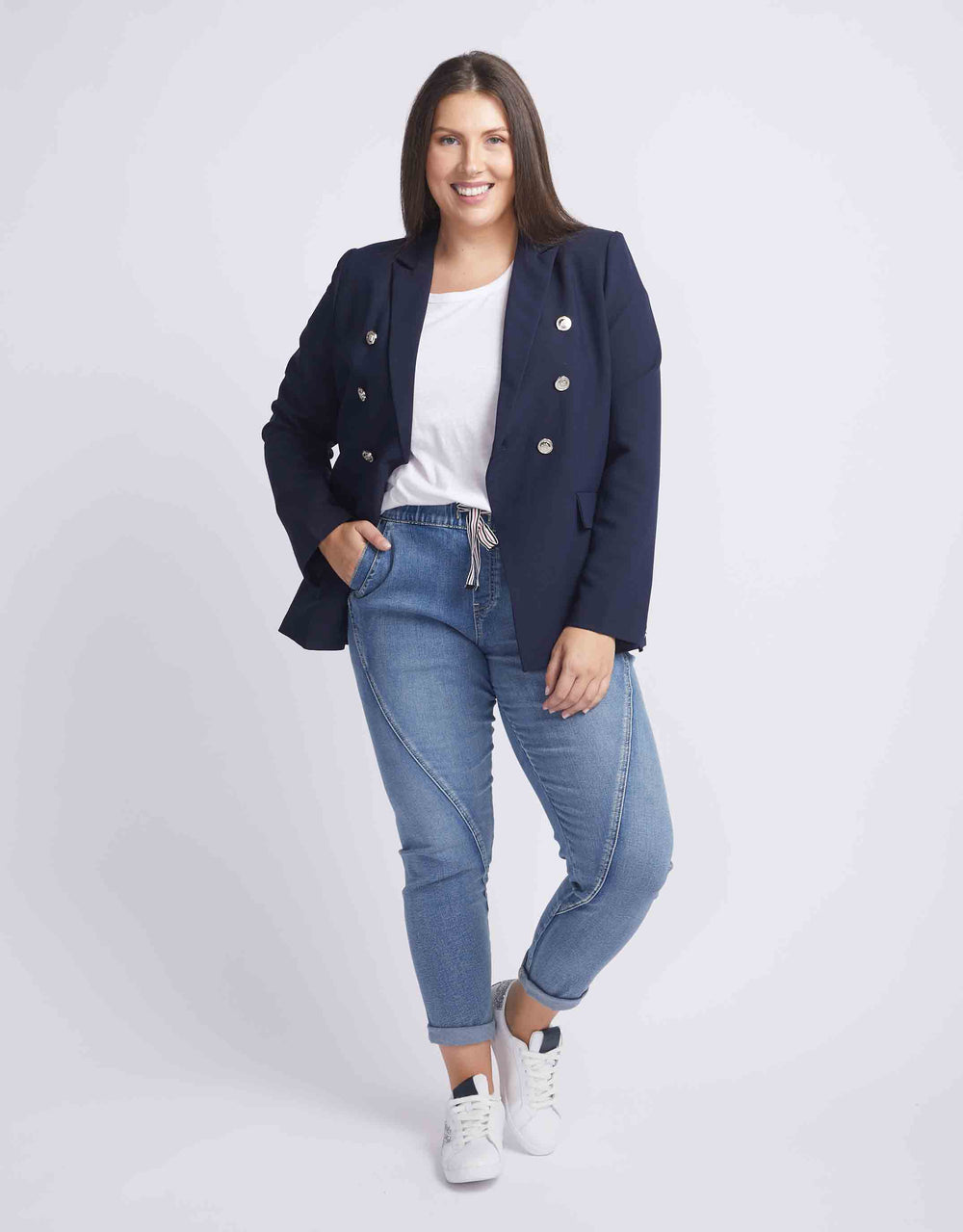 gordon-smith-lauren-blazer-navy-silver-buttons-womens-plus-size-clothing