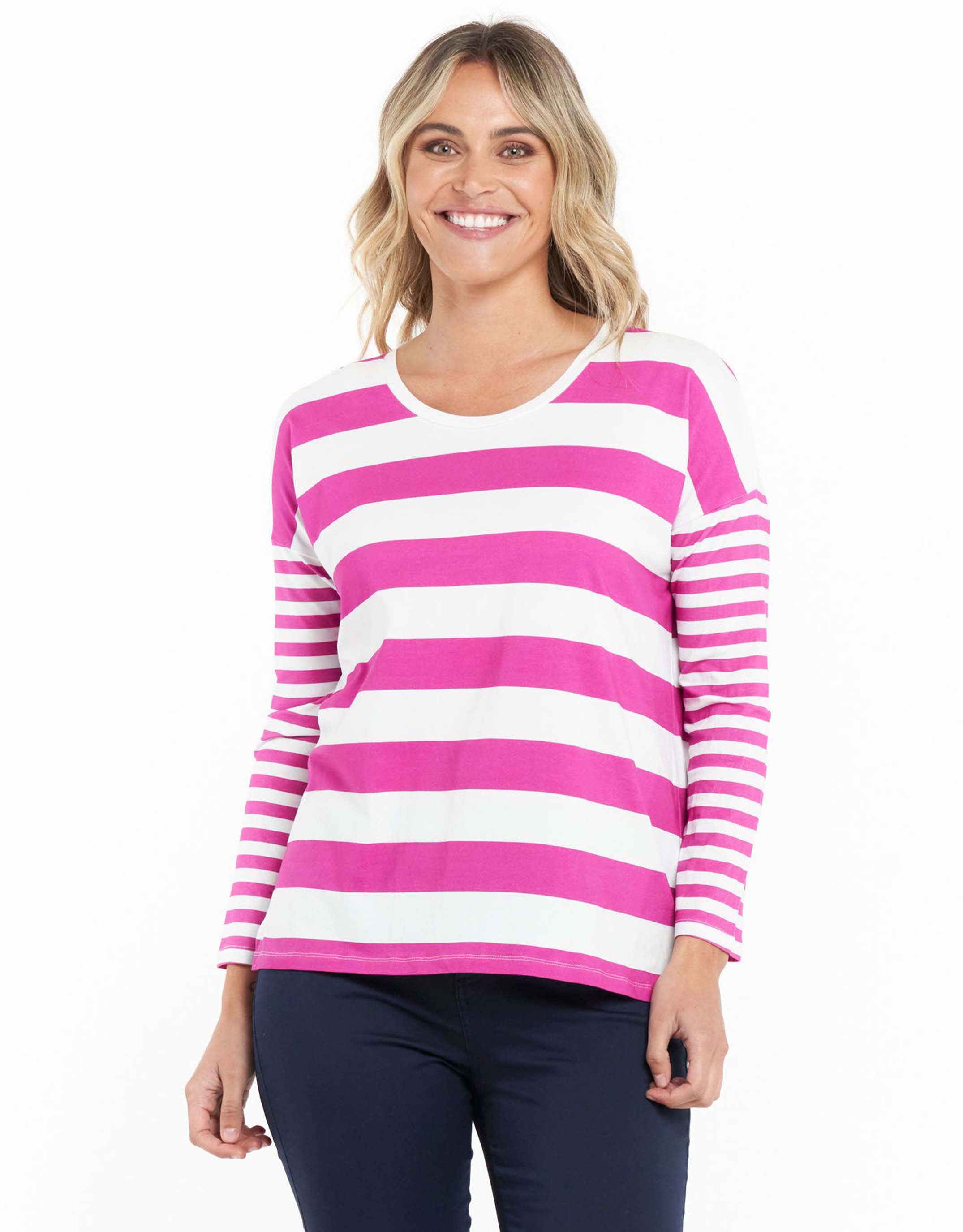 betty-basics-betty-boxy-tee-berry-stripe-womens-clothing