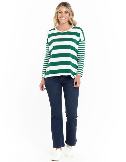 betty-basics-betty-boxy-tee-green-stripe-womens-clothing