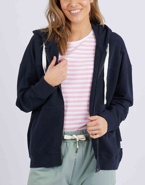 Bliss Zip Hoody - Navy